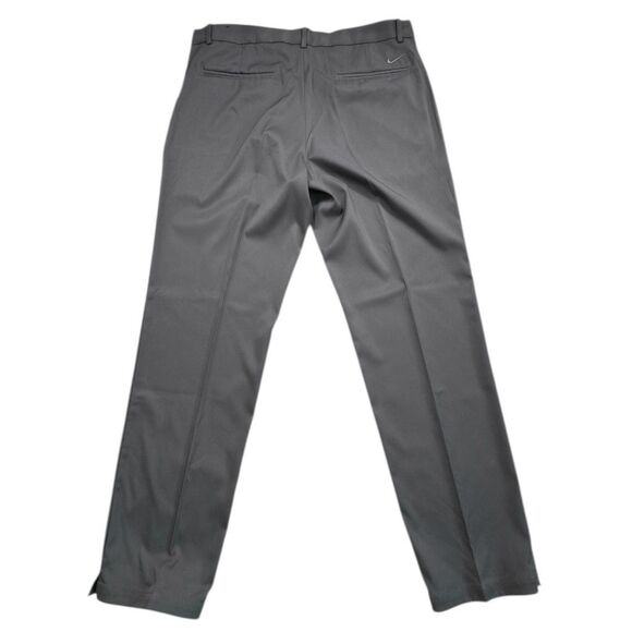 Nike Mens Golf Pants 34x32 Gray Dri-Fit Lightweight Stretch Performance Trousers - Picture 2 of 6